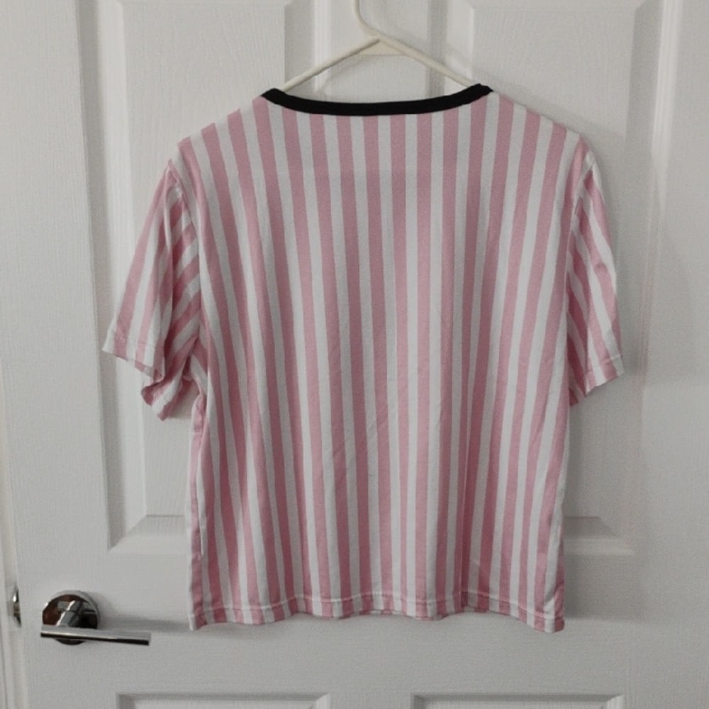 💤 Women's Pyjamas (2-Piece Set) with Black Trim 💤 - Picture 3 of 7